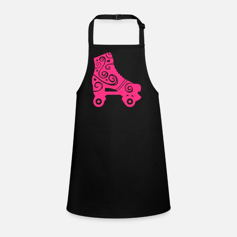 Decorated Roller Skate Children's Apron