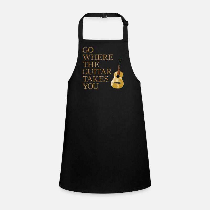 Gitarren Weg Schürze für Kinder