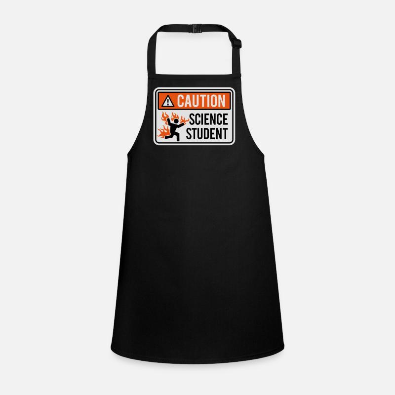 Caution science student - physics / chemistry Children's Apron