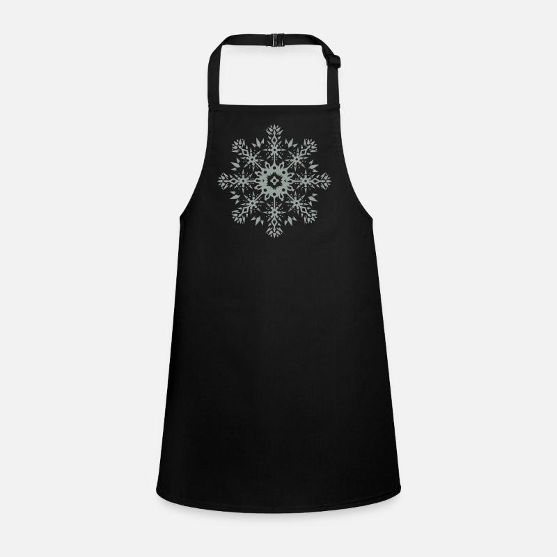 Snowflake Ornament Design Children's Apron