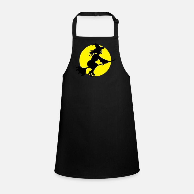 Sorcière et la lune Tablier Enfant