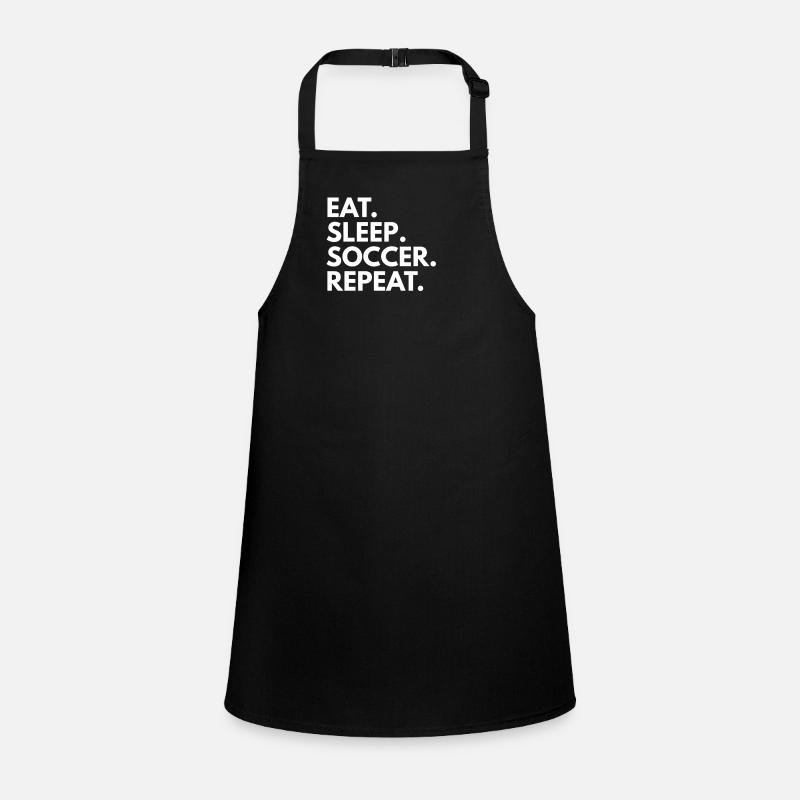 Eat. Sleep. Soccer. Repeat. Children's Apron