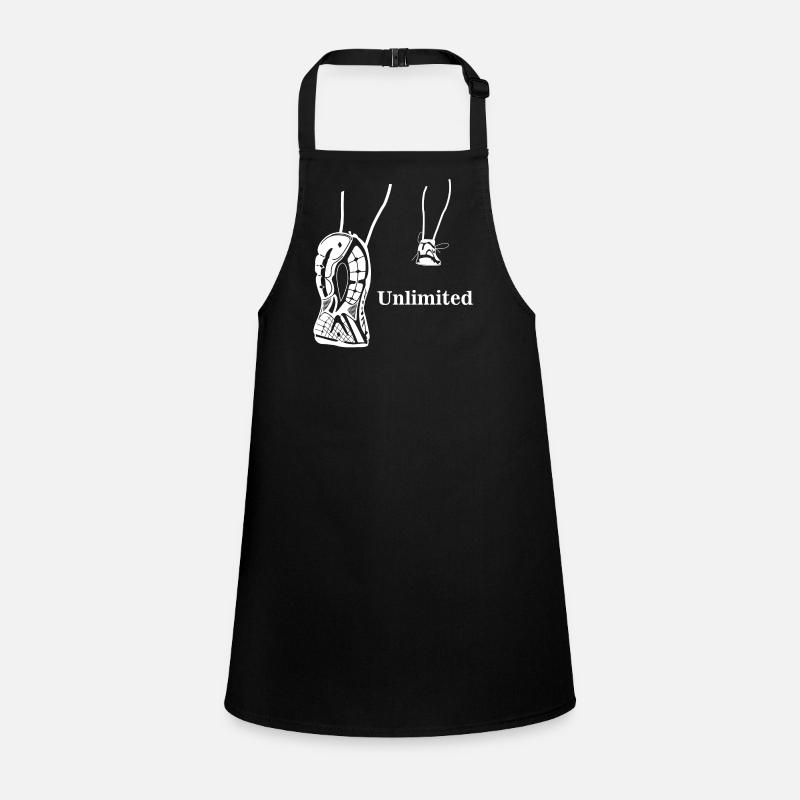 Illimité - conception en cours d'exécution Tablier Enfant