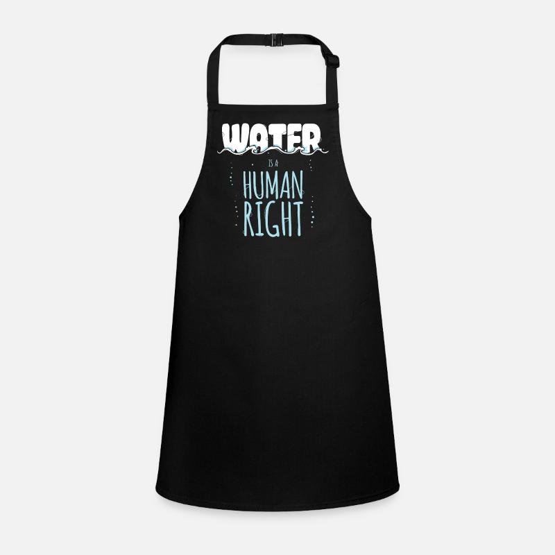 Water is a Human Right Children's Apron