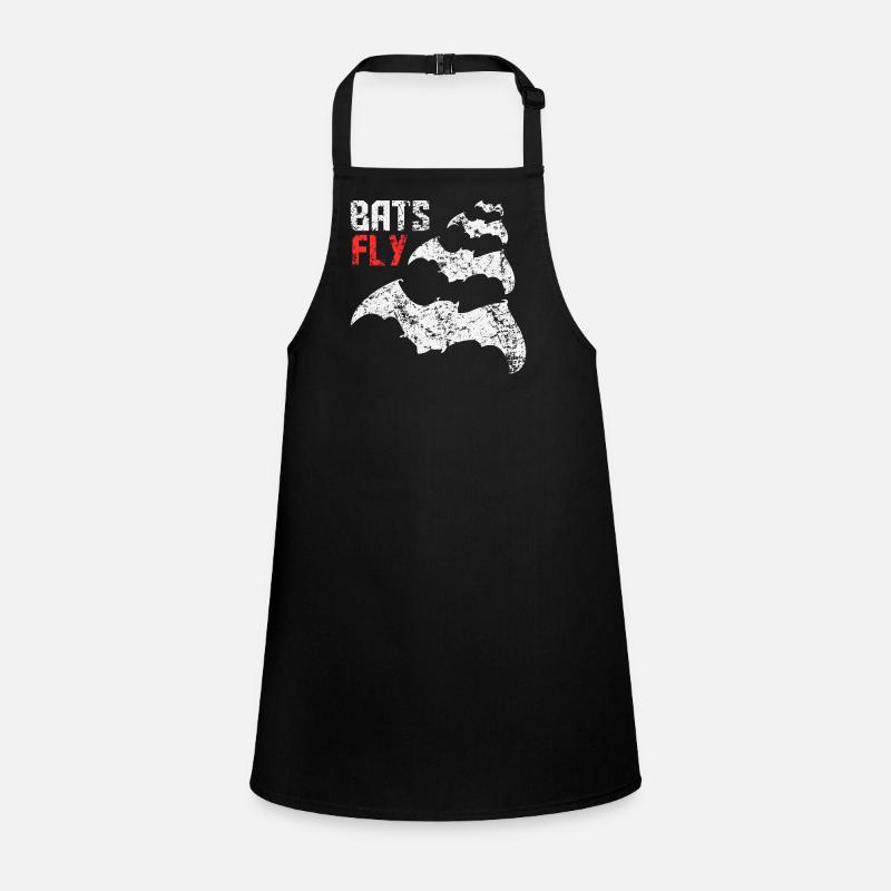 Bats Fly - Bat - Bat - Design Children's Apron
