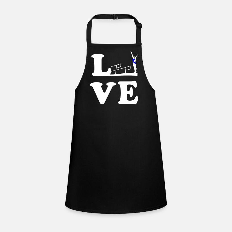 Diving Diving Diving LOVE Children's Apron