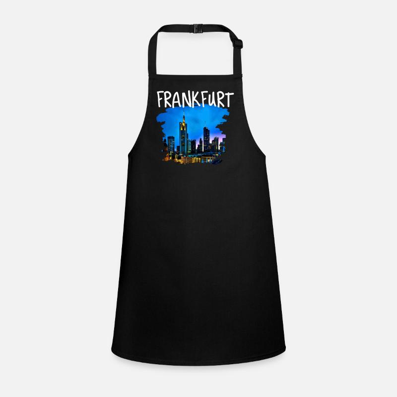 Frankfurt skyline Children's Apron