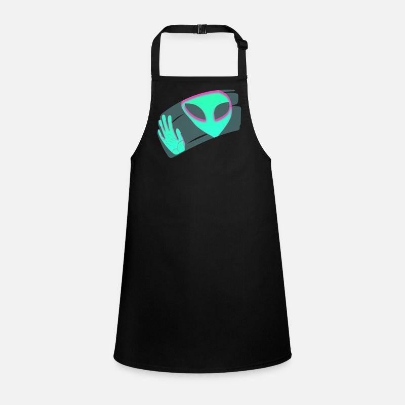Alien Schürze für Kinder