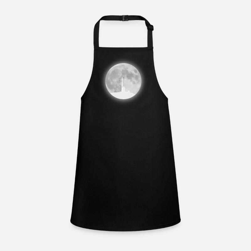 Chunk full moon resin Children's Apron