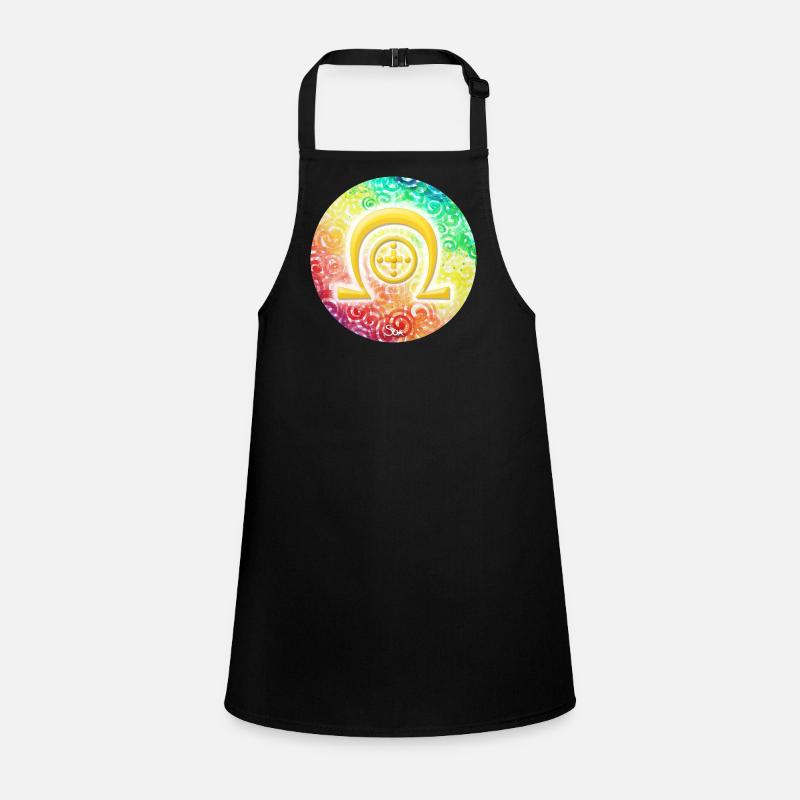 Rainbow Dimension Symbol Healing - Sonja Ariel Children's Apron