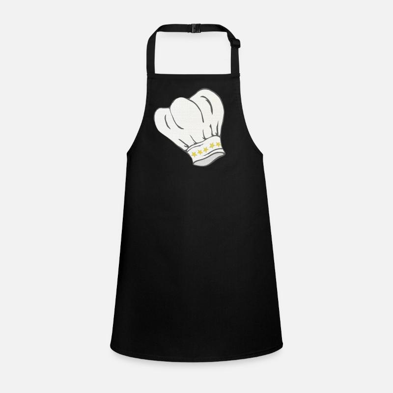 Chef's hat star pattern, cooking, gifting men Children's Apron