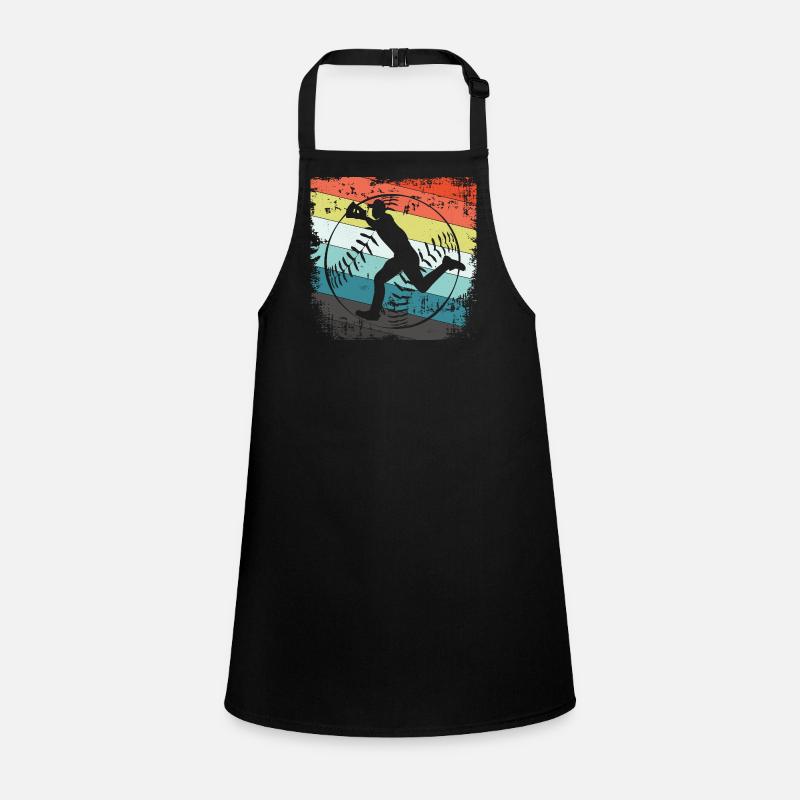 Baseball players in baseball Children's Apron