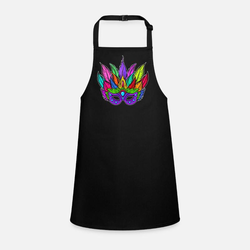 Masks Carnival Carnival Children's Apron