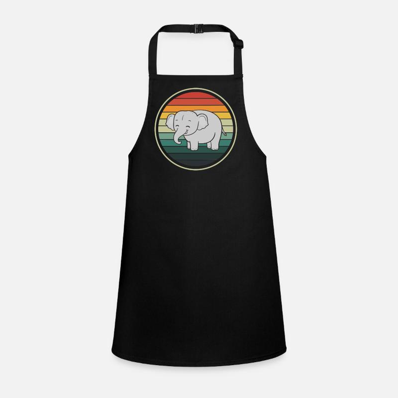 Elefant Elefanten Schürze für Kinder