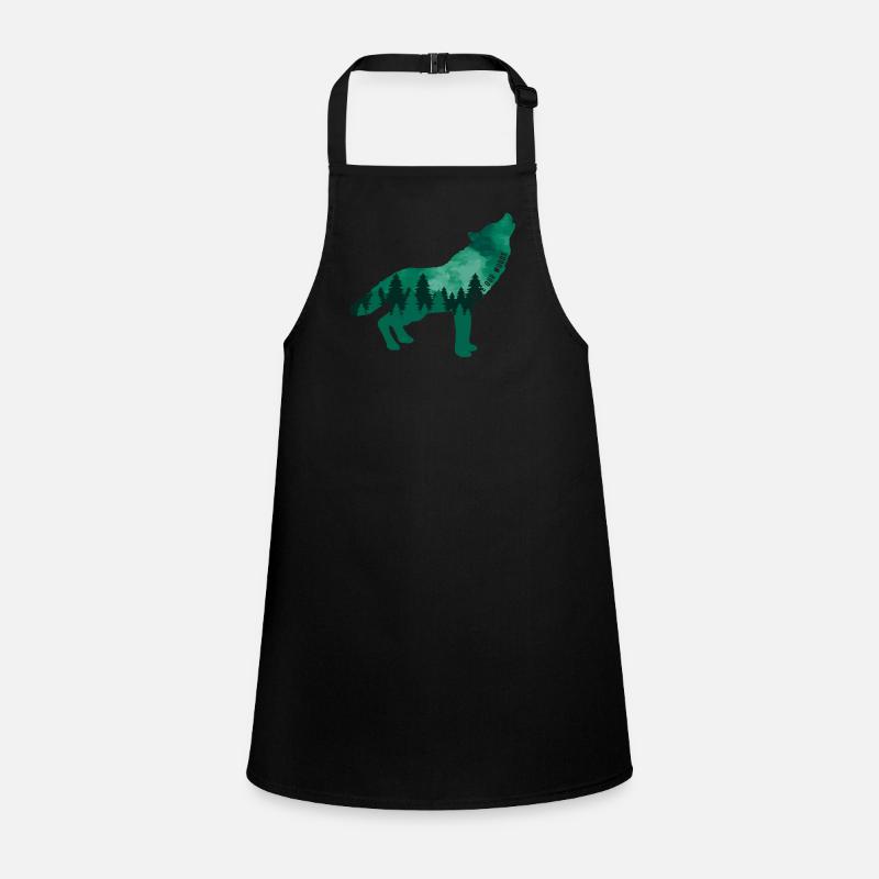 Climate Change Environmental Protection Wolf Children's Apron