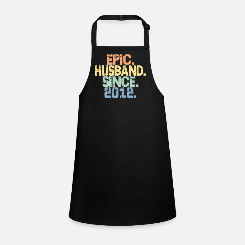 Mari épique depuis 2012 - 11e anniversaire pour hommes Tablier Enfant