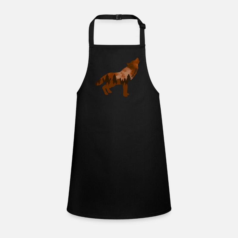 Climate Change Environmental Protection Wolf Children's Apron
