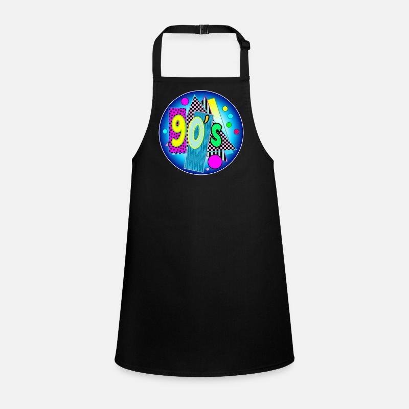 90's Years - Decade Nineties - 90s - 90 Children's Apron