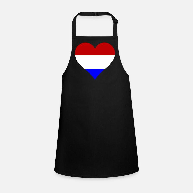 Herz Holland Farben Schürze für Kinder