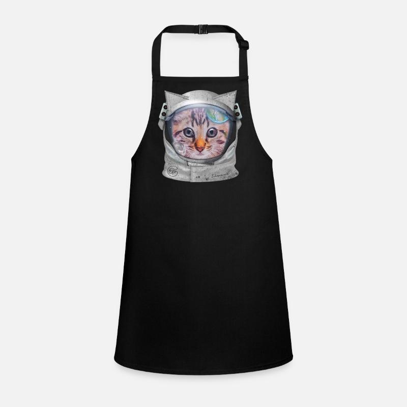 Cat in space Children's Apron