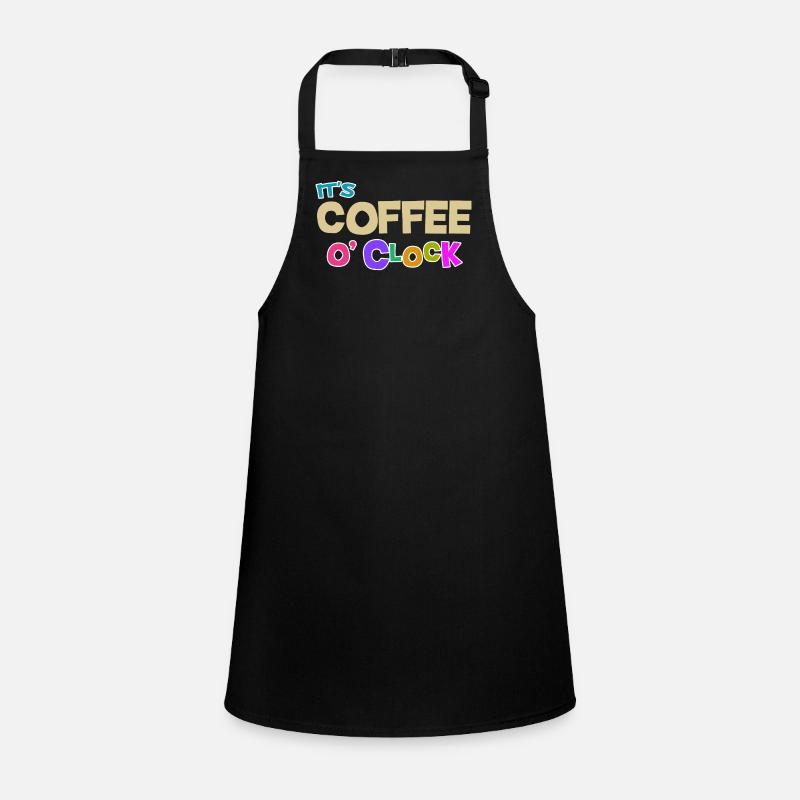 Cool Coffee Caffeine Statement Coffee Lovers Children's Apron