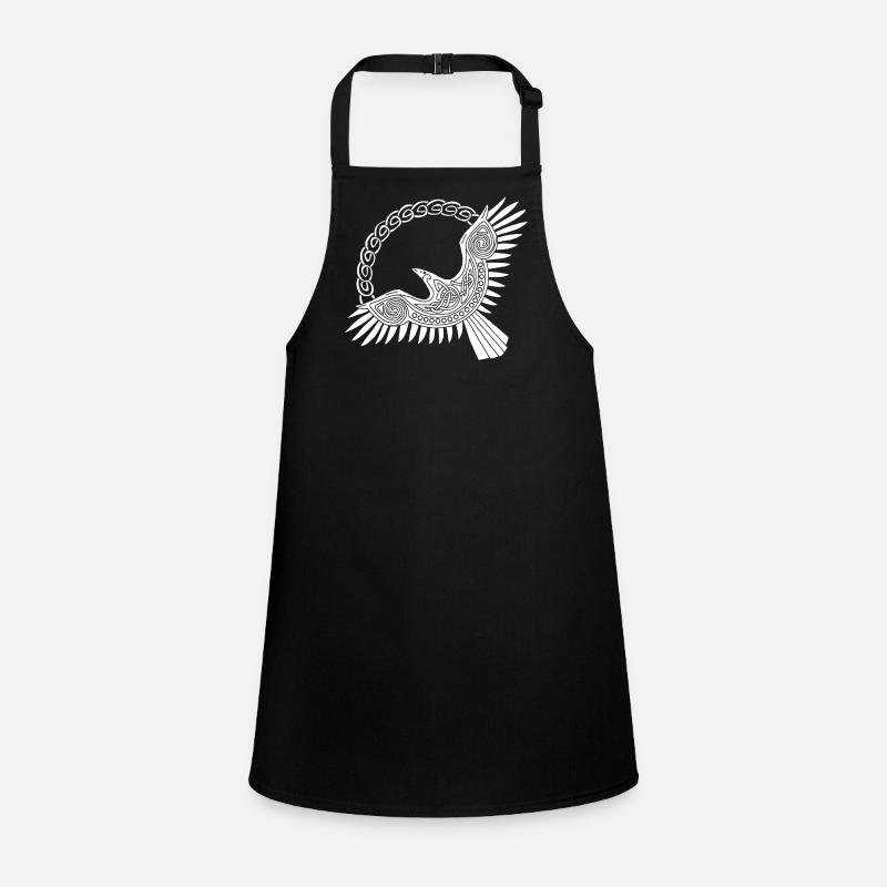 white viking eagle Children's Apron