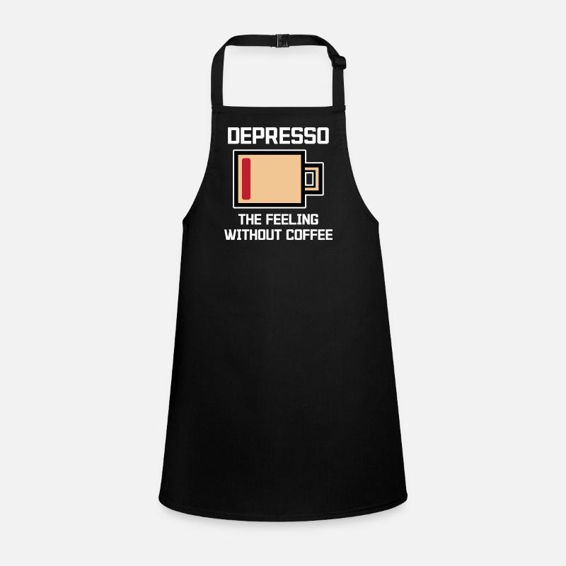 Humorous Coffee Espresso Statement Coffee Drinker Children's Apron