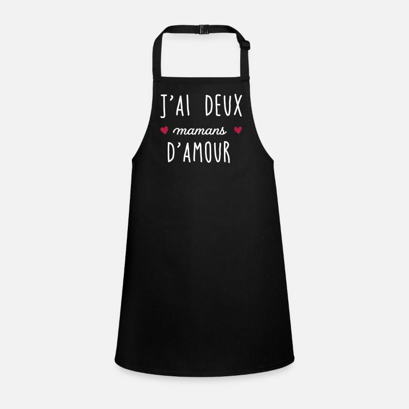 J'ai deux mamans d amour Tablier Enfant