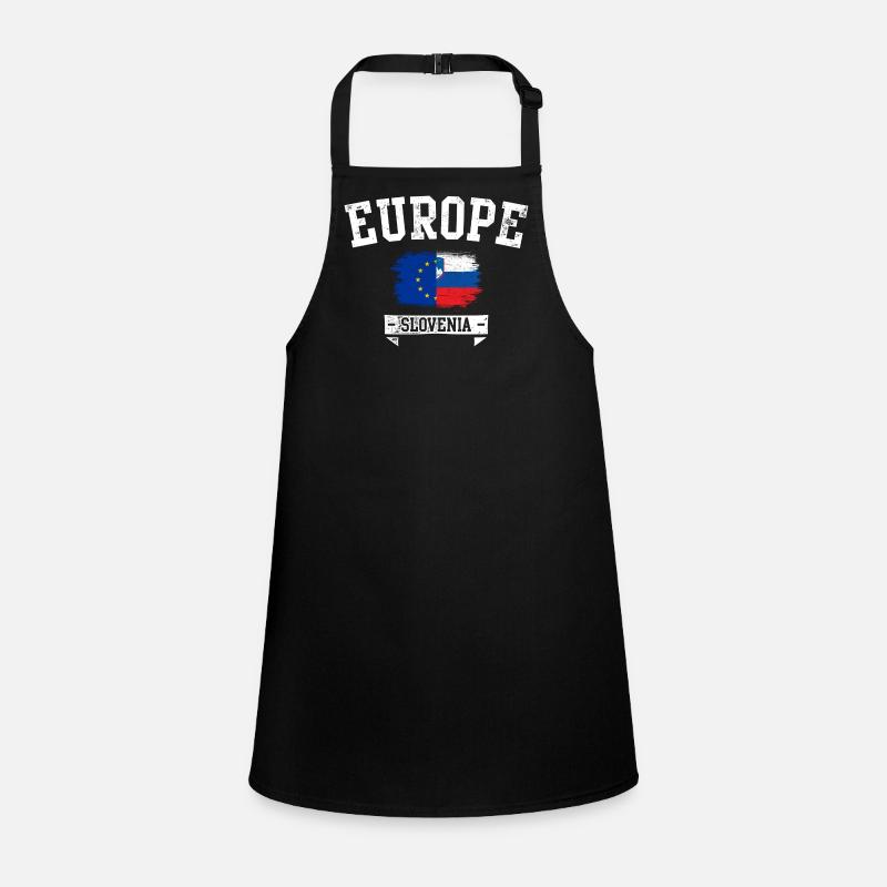 Europe Slovenia Flag Emblem Children's Apron