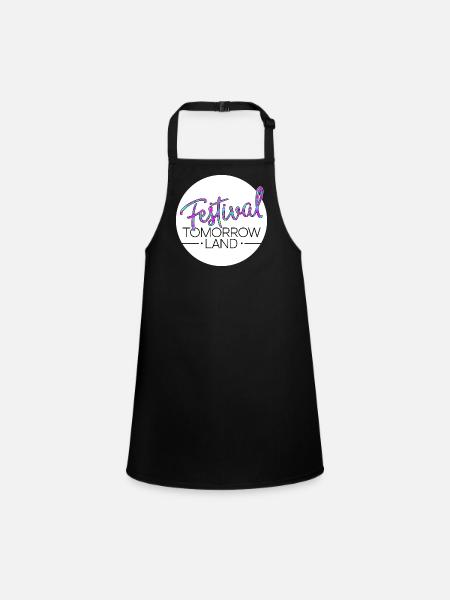 Tomorrowland Festival - Children's Apron - black - Front