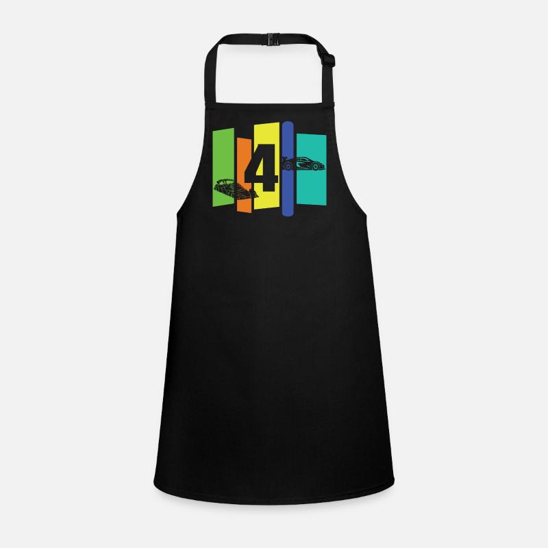 Kind vier Jahre alt Schürze für Kinder