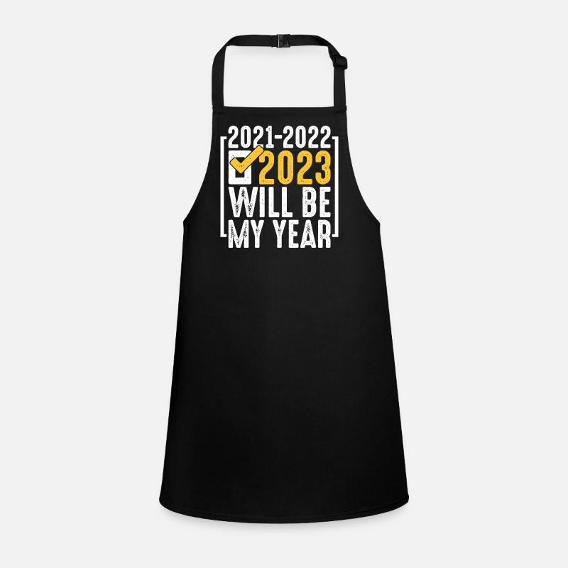 Will Be My Year 2023 Victory Check Children's Apron