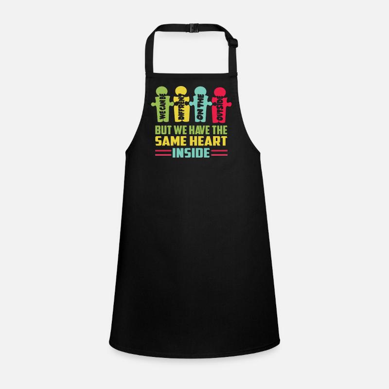 Everyone has the same heart Children's Apron