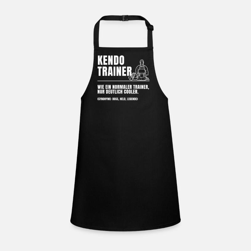 Kendo Trainer Definition Schürze für Kinder
