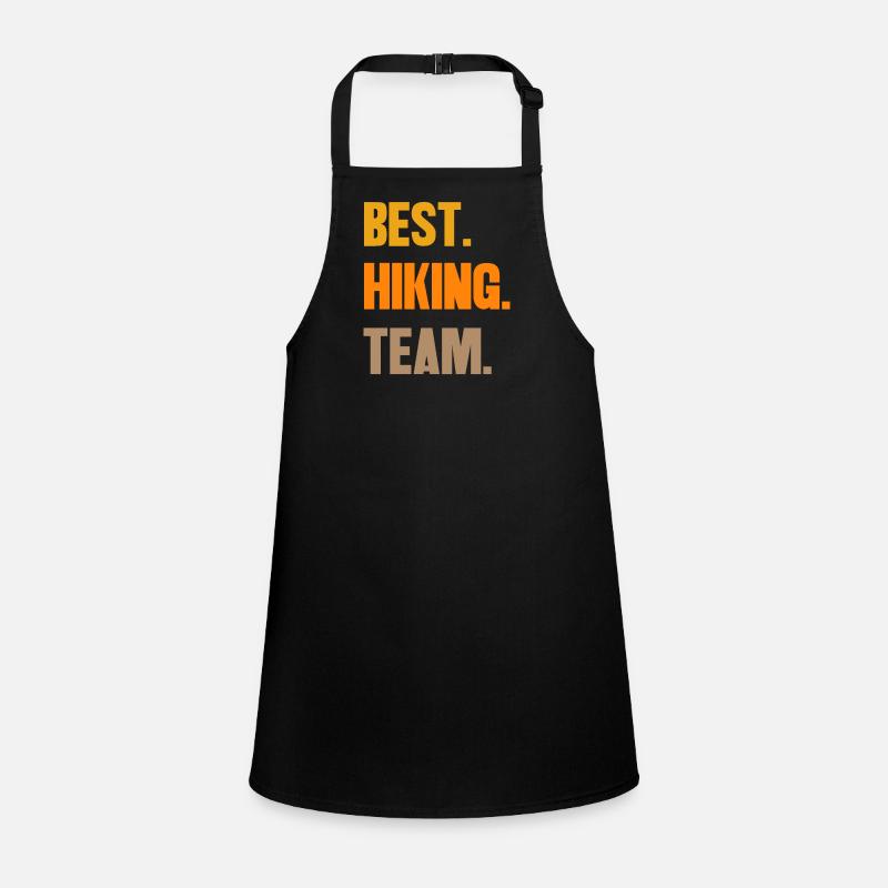 Hiking Team Mountaineering Wanderers Statement Mountains Children's Apron