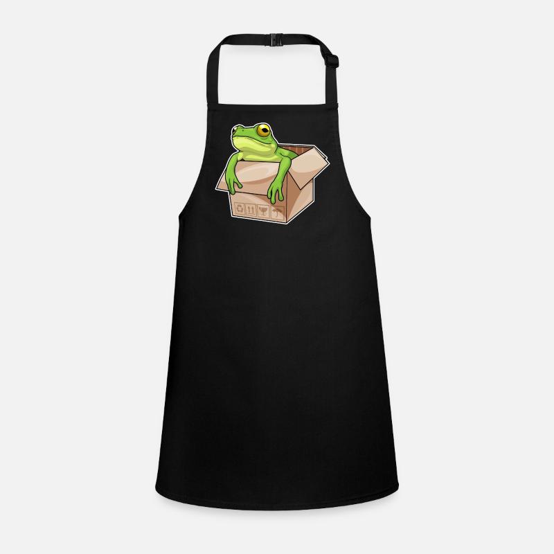 Frosch Karton Schürze für Kinder