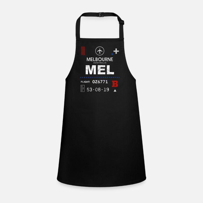 Melbourne airport tag Children's Apron