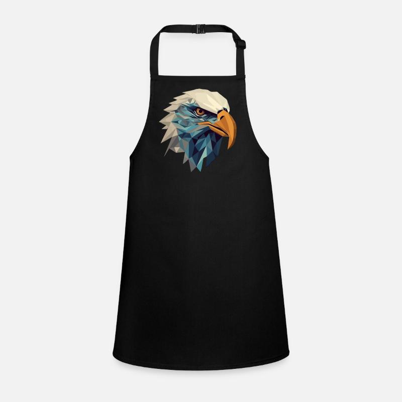 Stylized, geometric eagle Children's Apron