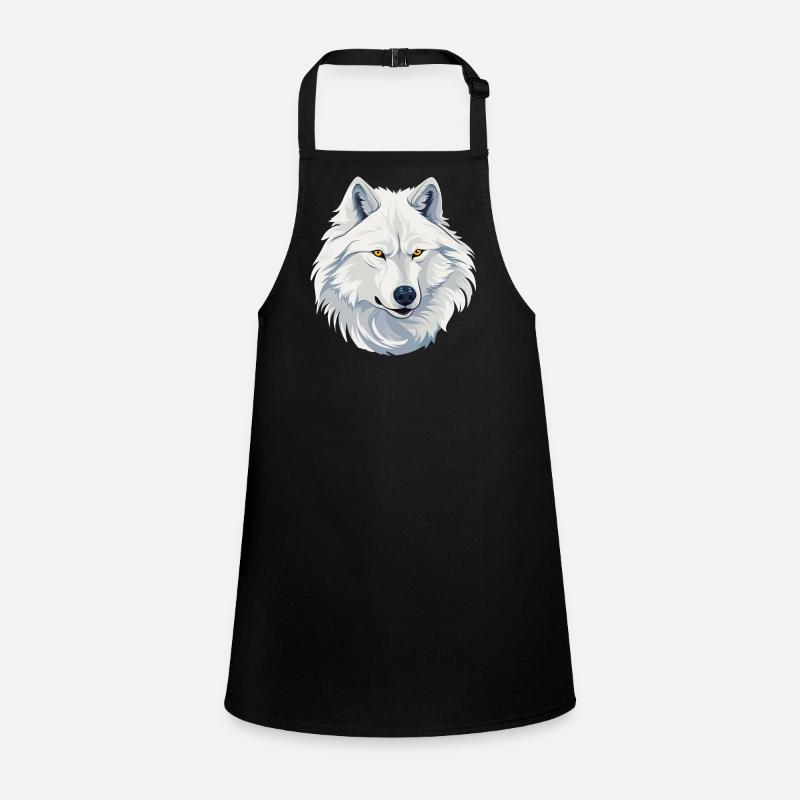 Loup Blanc Tablier Enfant