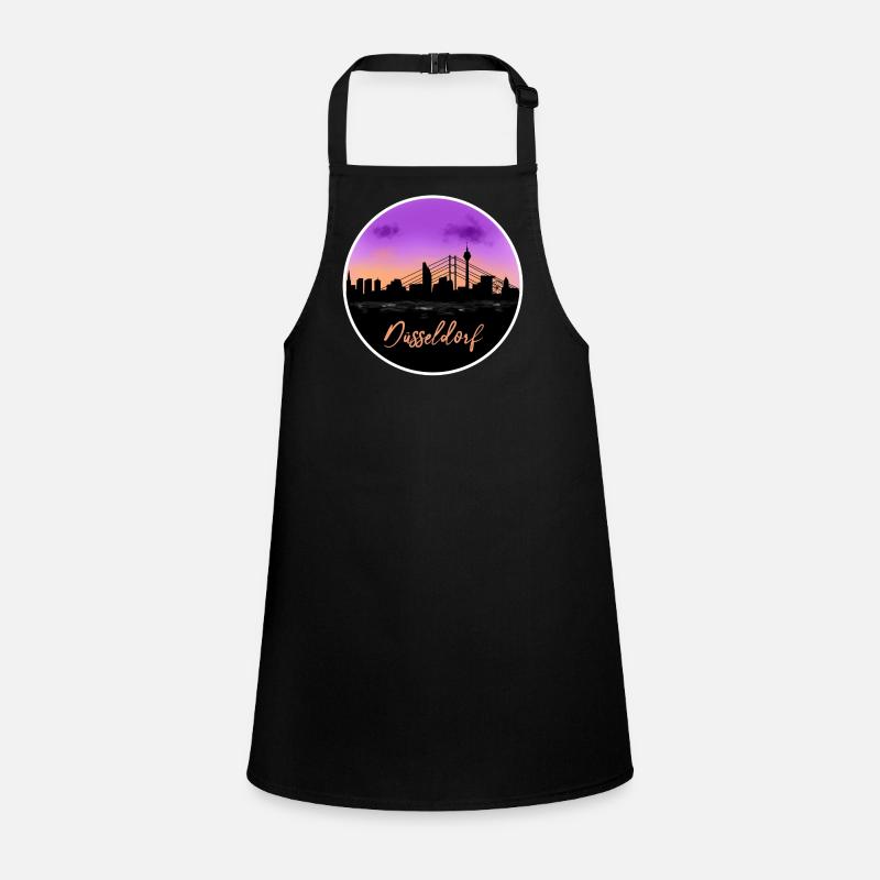 Dusseldorf Fine Skyline Children's Apron