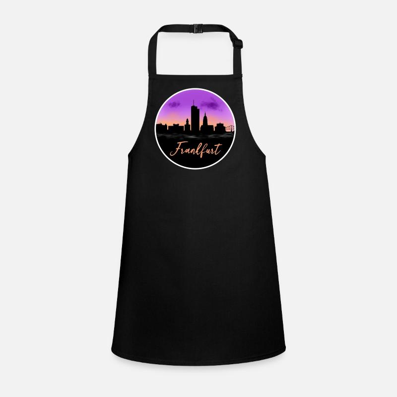 Frankfurt Fine Skyline Children's Apron