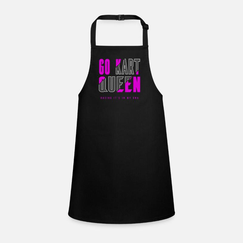 Go Kart Queen Children's Apron