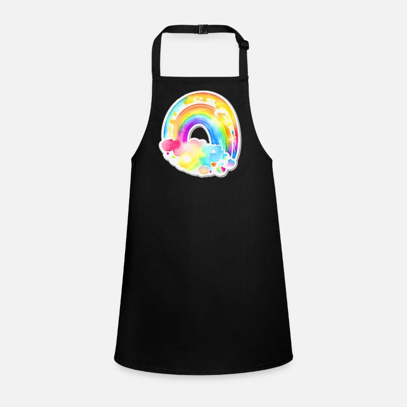 Regenbogen Schürze für Kinder