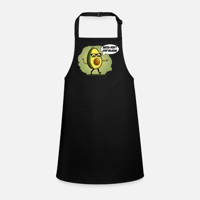 Don't stop beliving Nerd Avocado Children's Apron