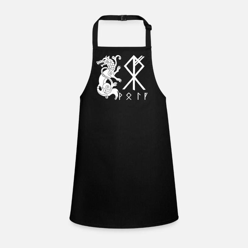 White Wolf Fenrir Children's Apron