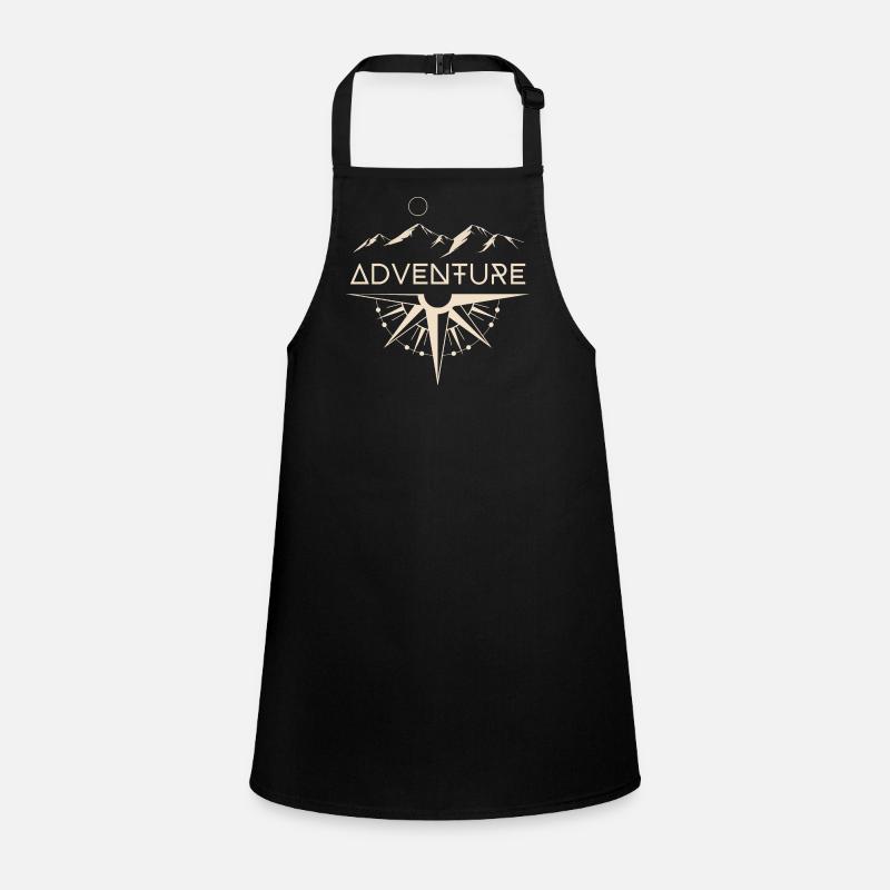 Adventure Mountains Compass Children's Apron