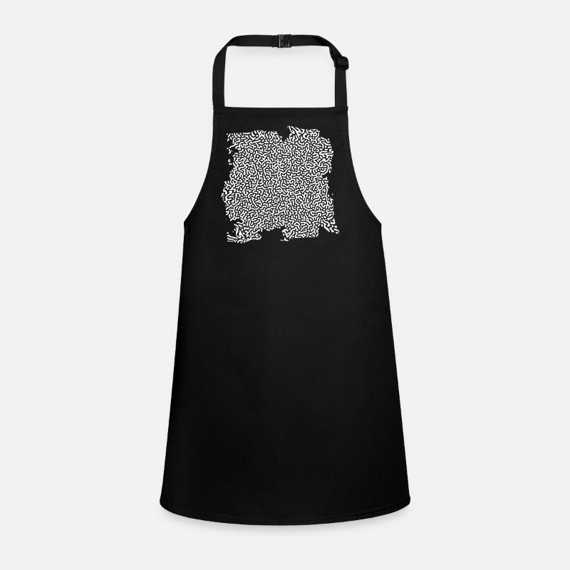Turing Pattern Blanc - Ver Tablier Enfant