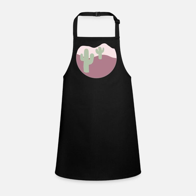 Desert with cacti Children's Apron