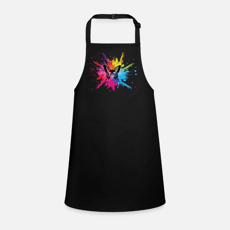 Multicolored butterfly Children's Apron