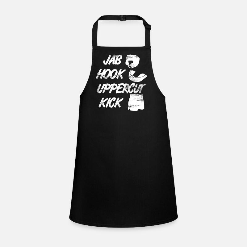 Funny kickboxer saying Children's Apron